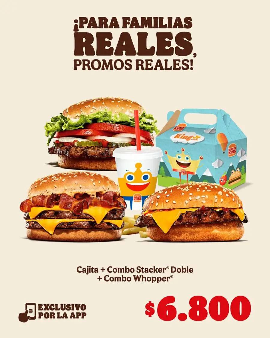 Burguer king Promos Irresistibles