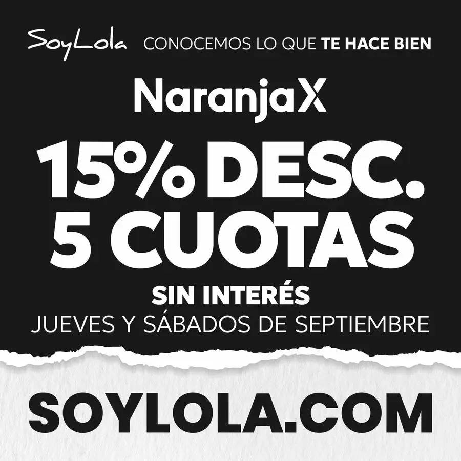 Soy Lola Promociones Destacadas