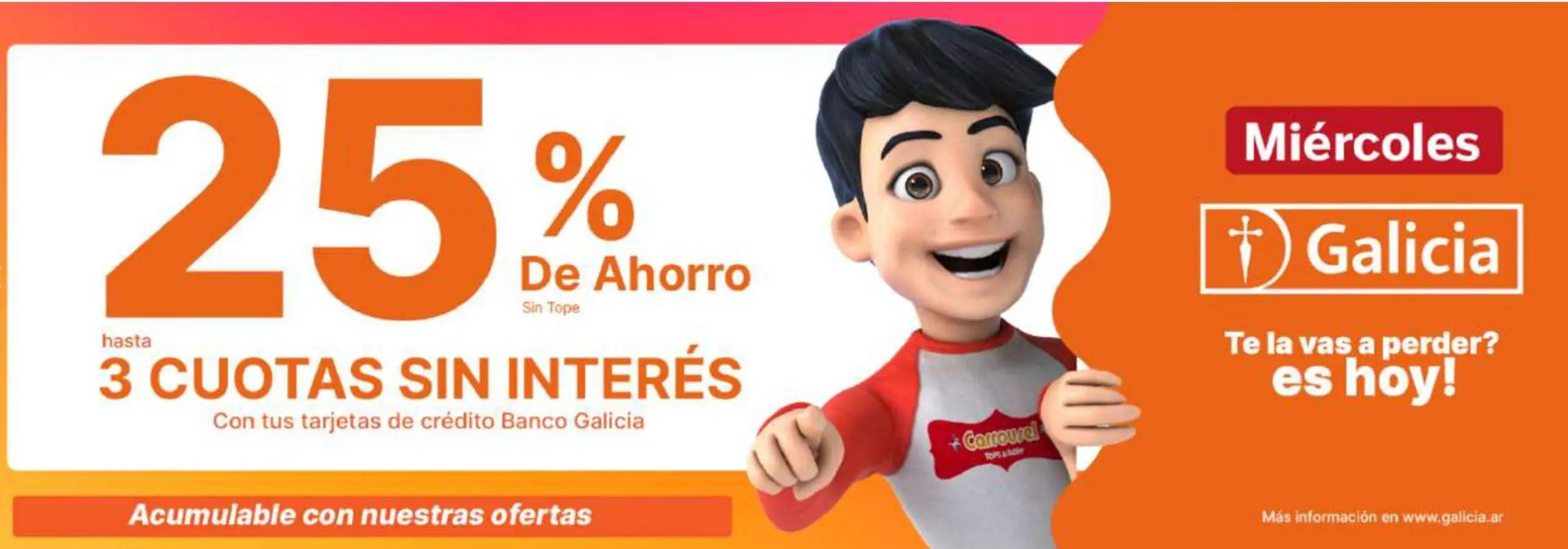 25% de ahorro