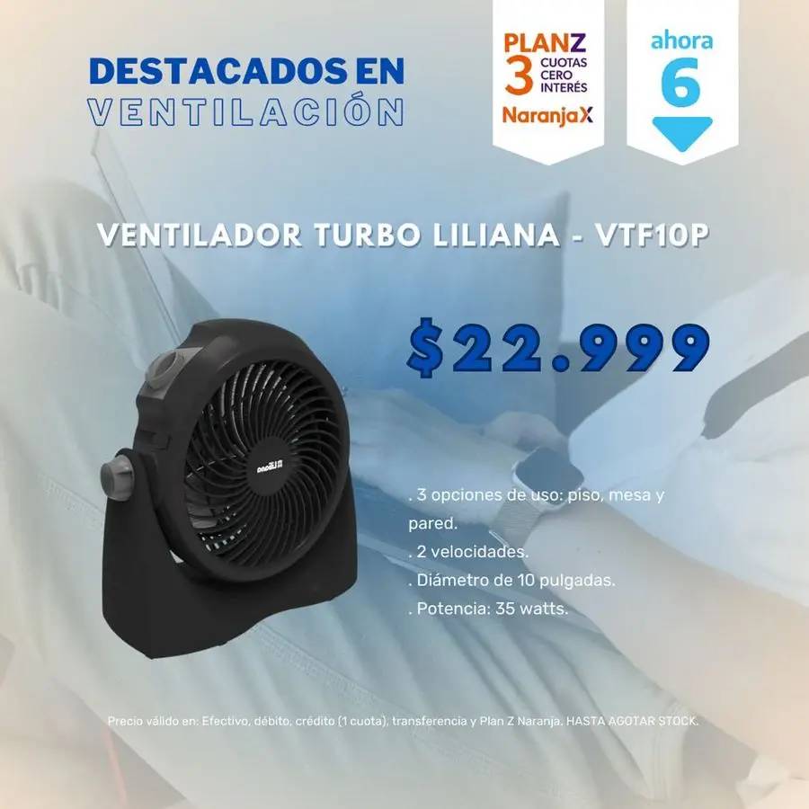 Destacados en ventilación