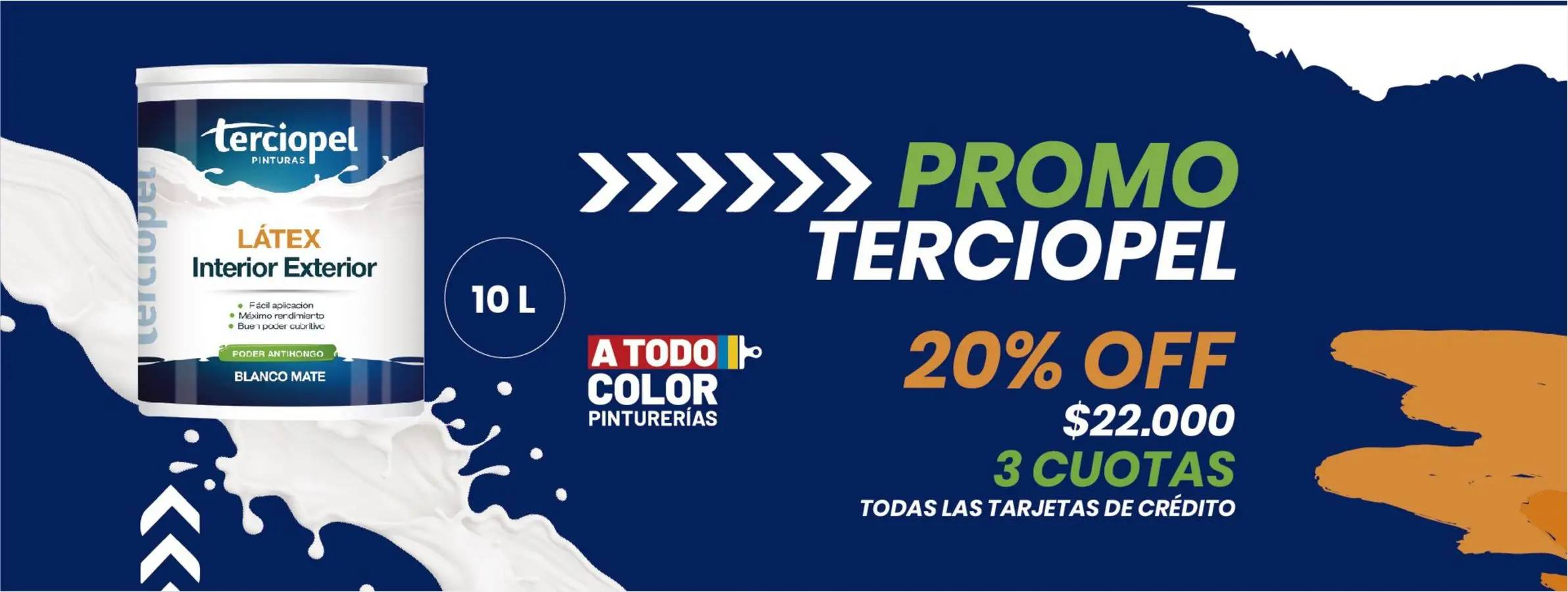 Promo Terciopel y Titanio 20% off