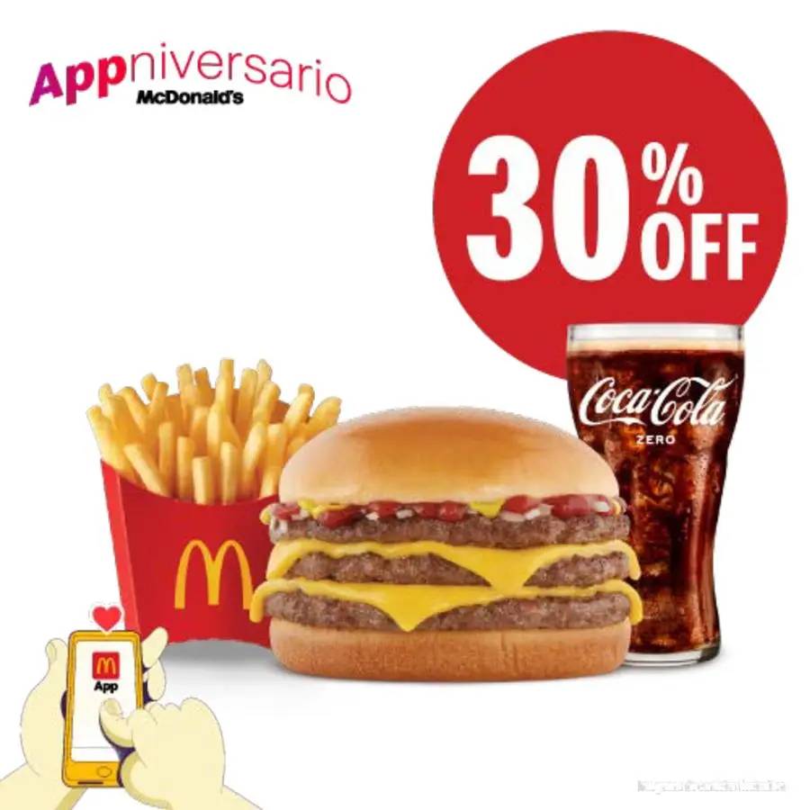 Appniversario McDonald's Ofertas