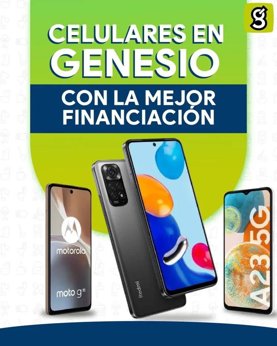 Celulares en Genesio con la mejor financiación