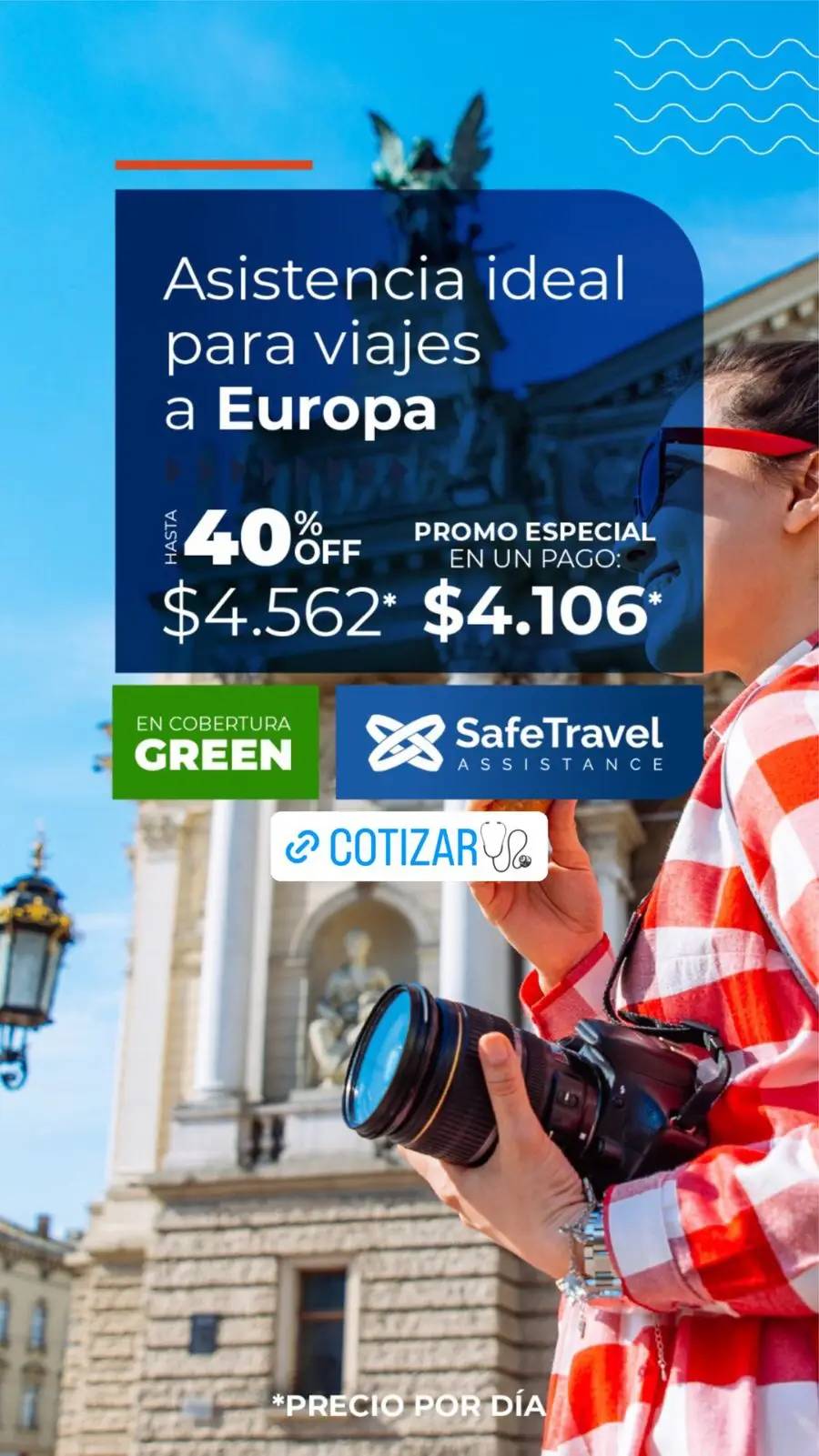 Viajes a Europa hasta 40% off