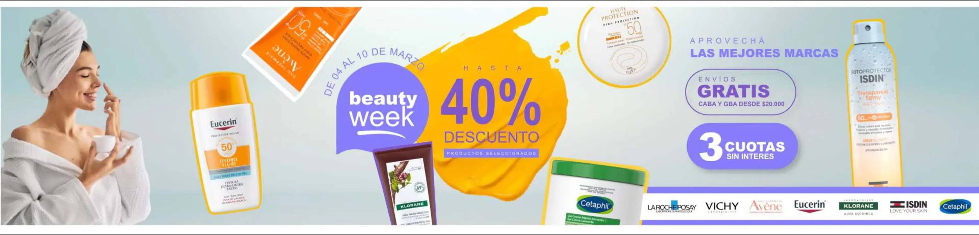 Beauty Week Hasta 40% off