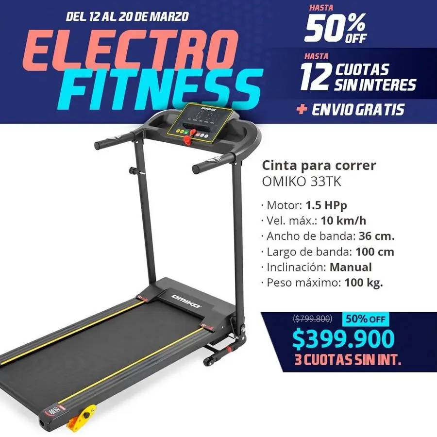 Electro Fitness Hasta 50% off