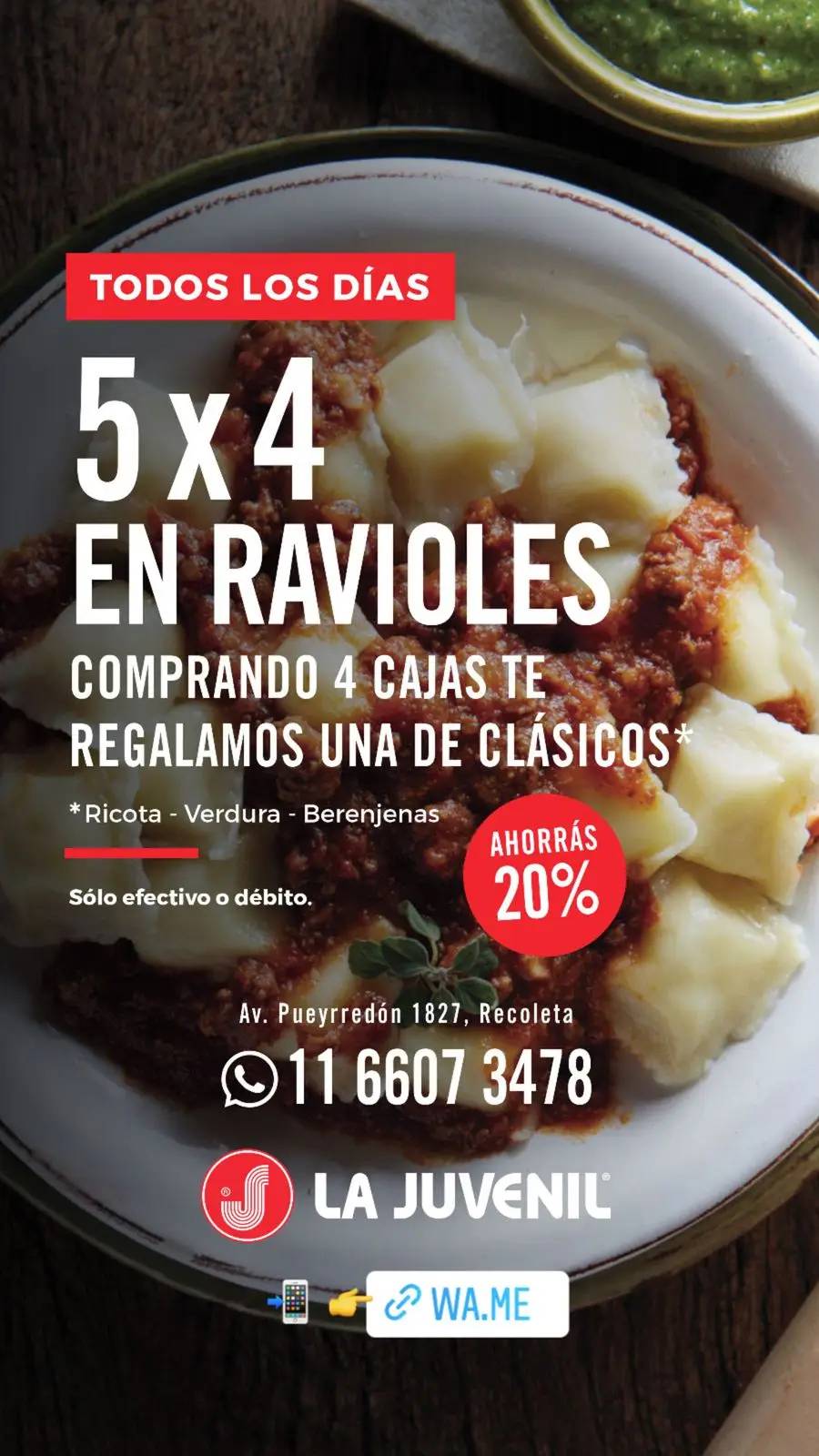 Ahorrás 20% off