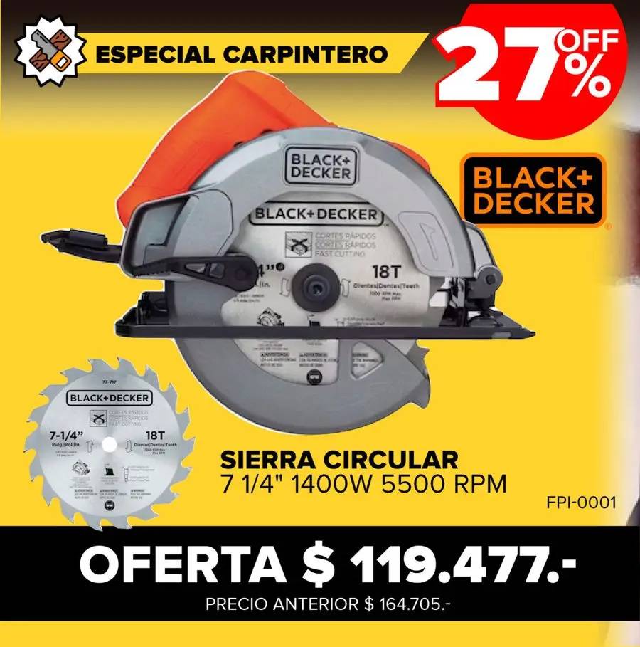 Especiales Carpintero hasta 41% off