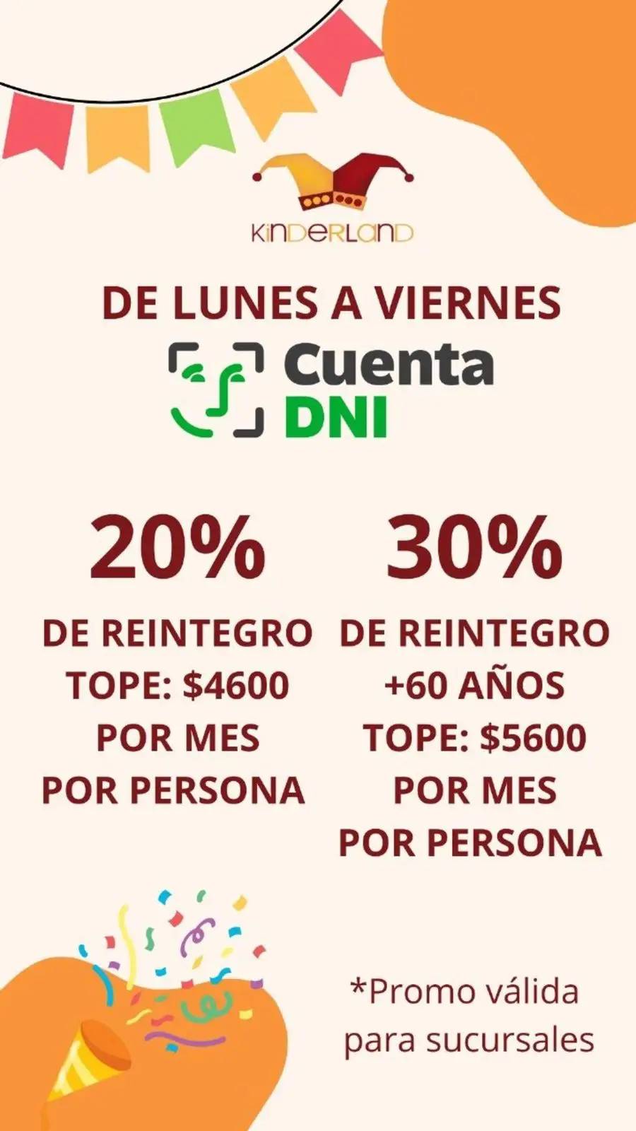 Promos Bancarias hasta 30% de reintegro