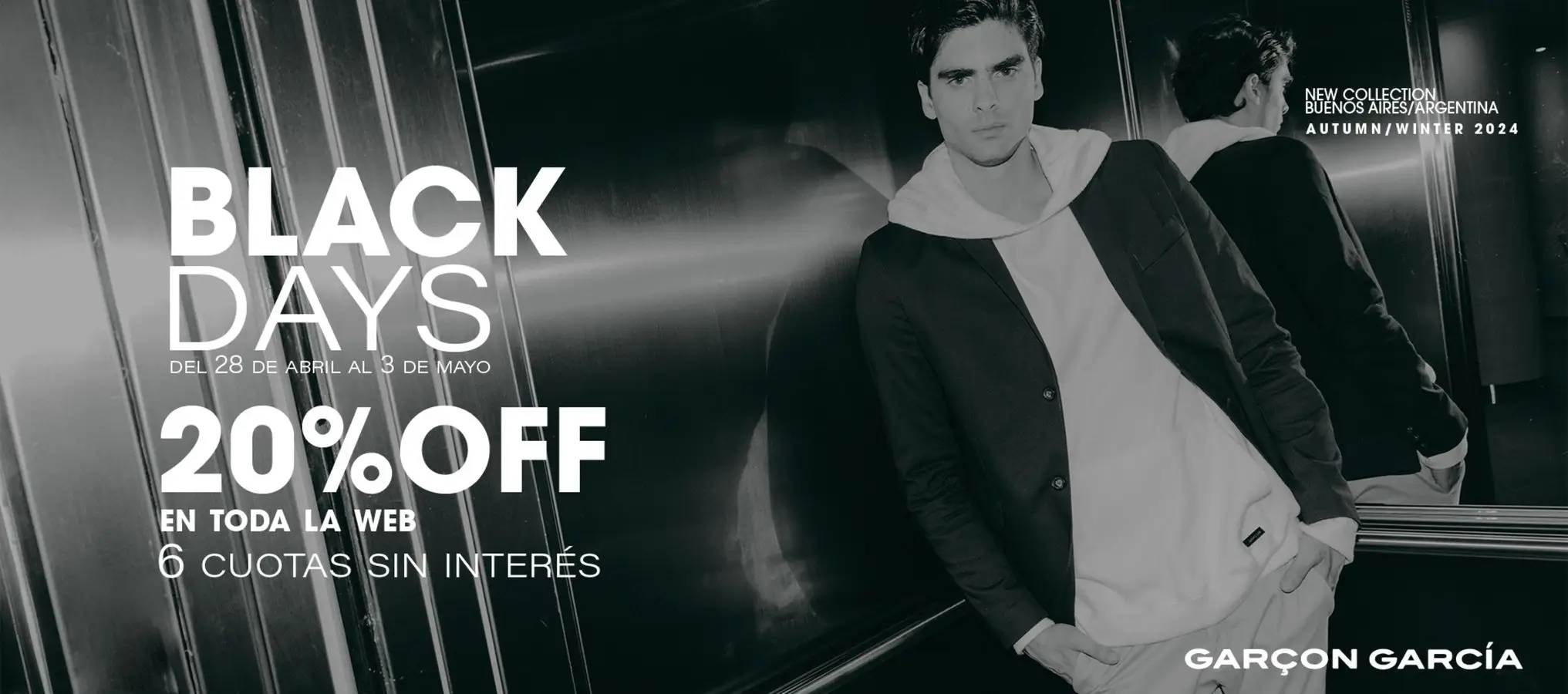 Black Days - 20% OFF en toda la web