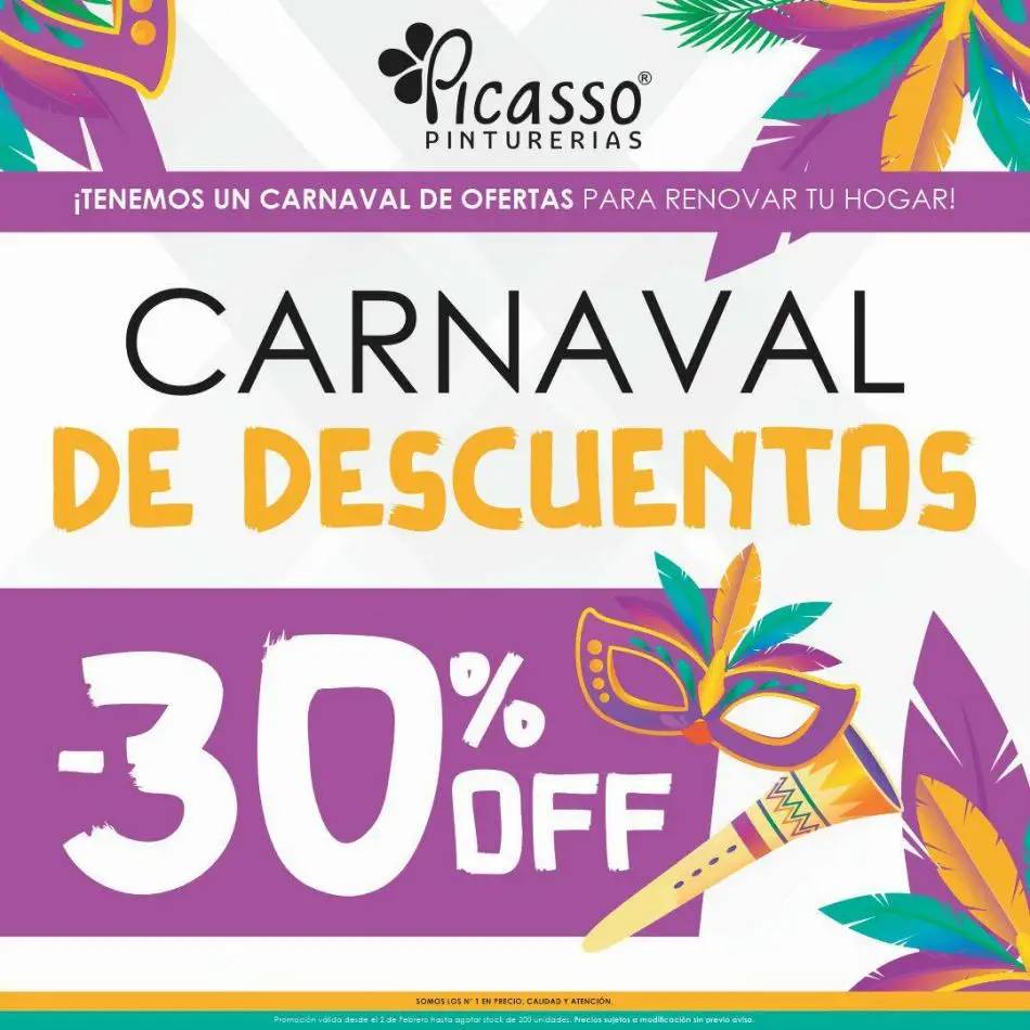 Carnaval de descuentos