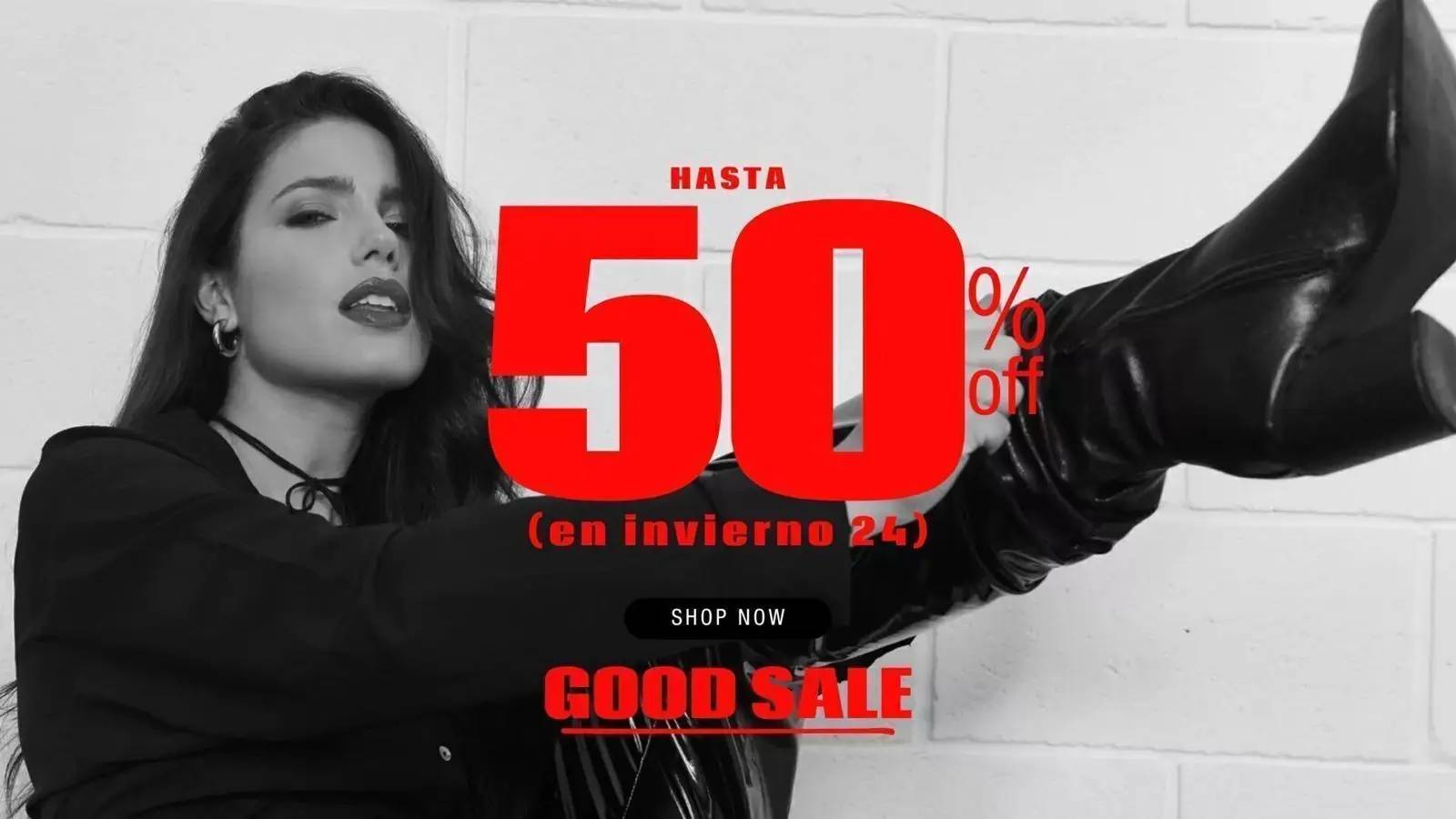 Hasta 50% off en invierno 24