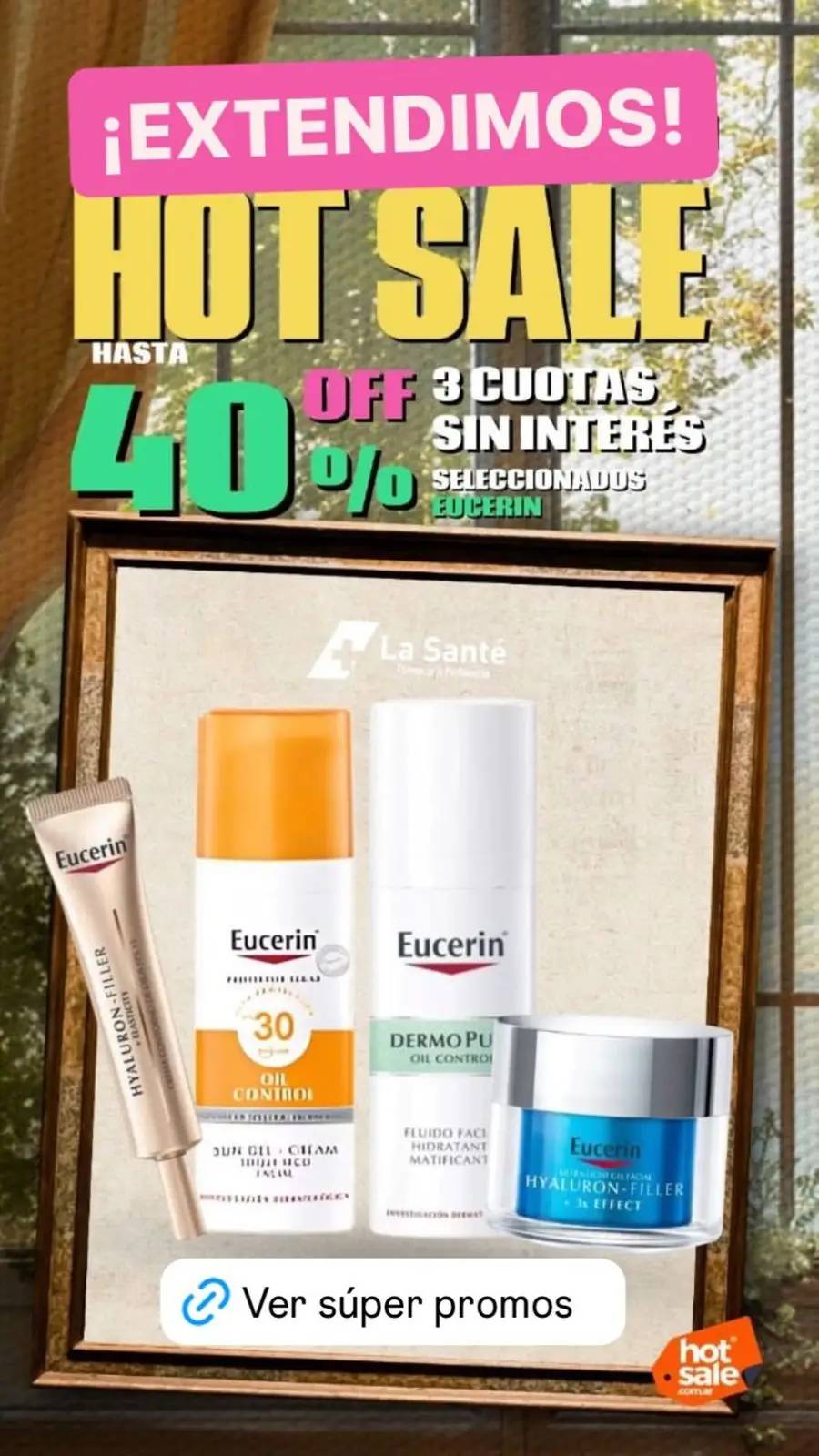 ¡Extendimos! Hot Sale Hasta 40% off