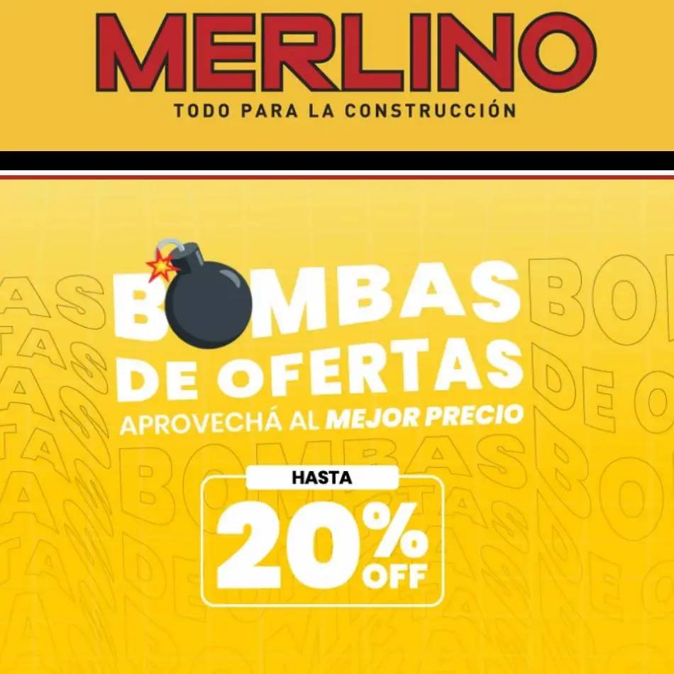 Merlino Bombas de ofertas