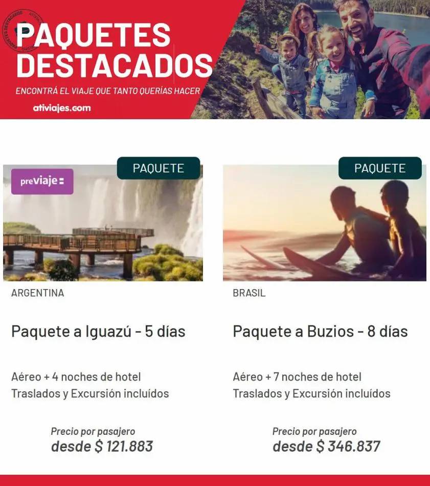 Paquetas Destaacados