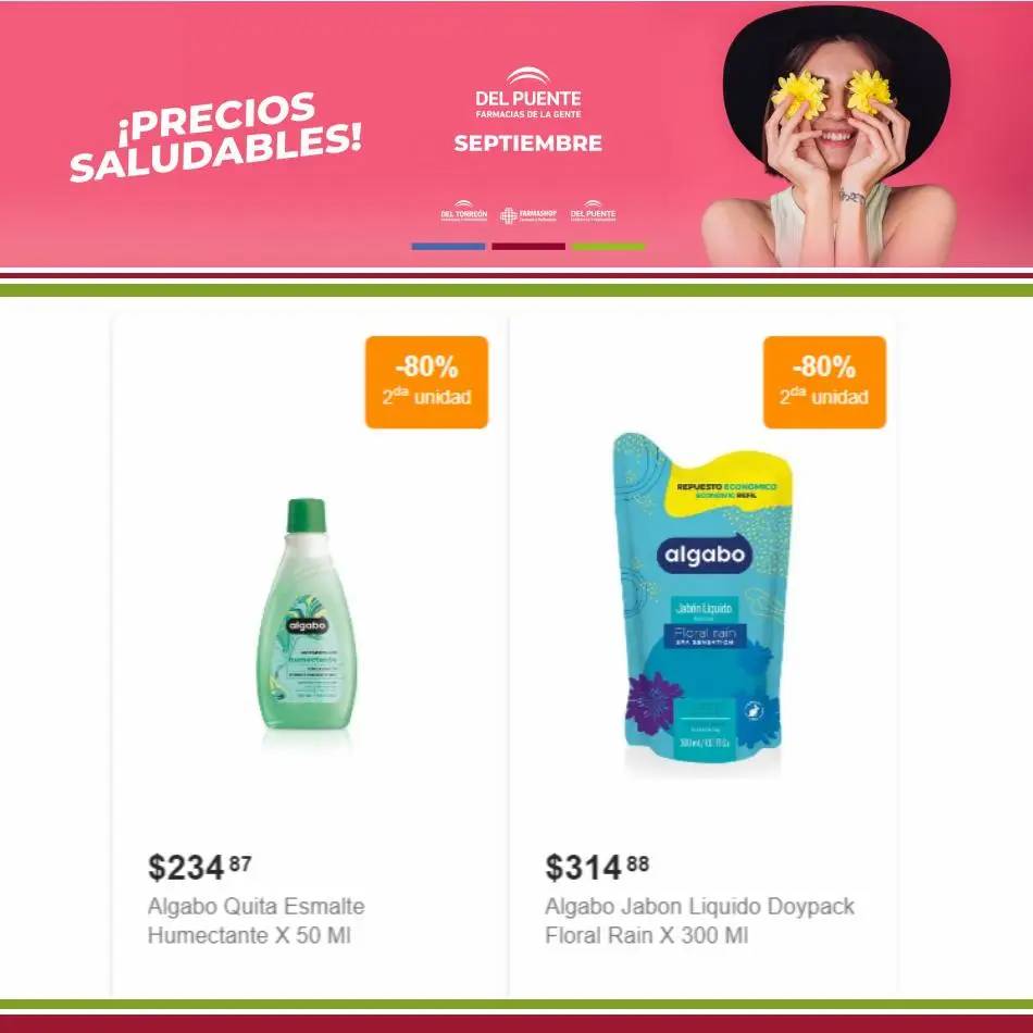 Farm. del puente ofertas destacadas