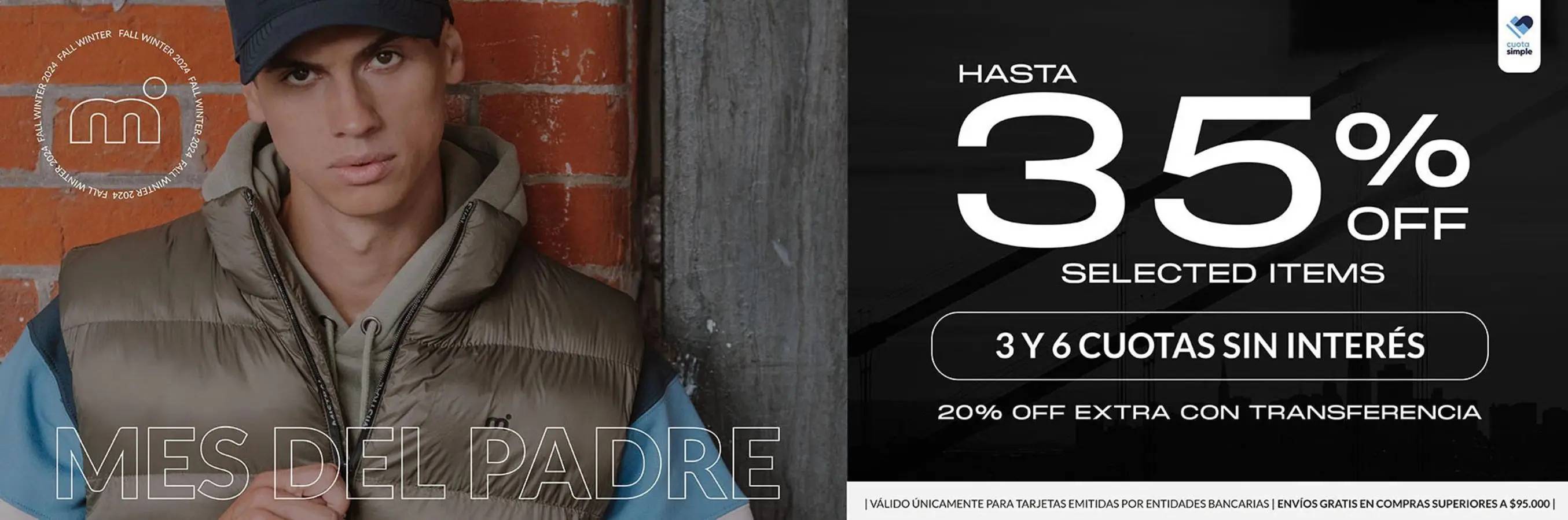 Hasta 35% OFF - Mes del Padre