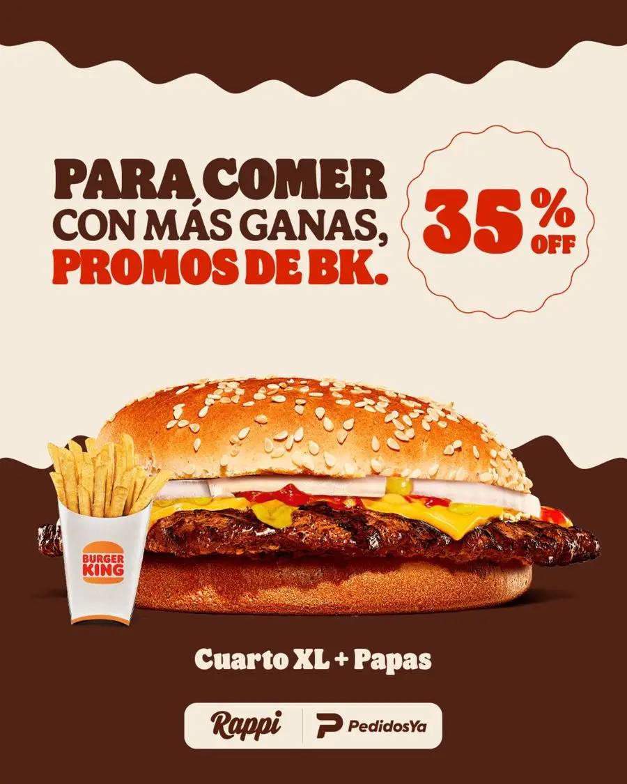 Promos de BK 35% OFF