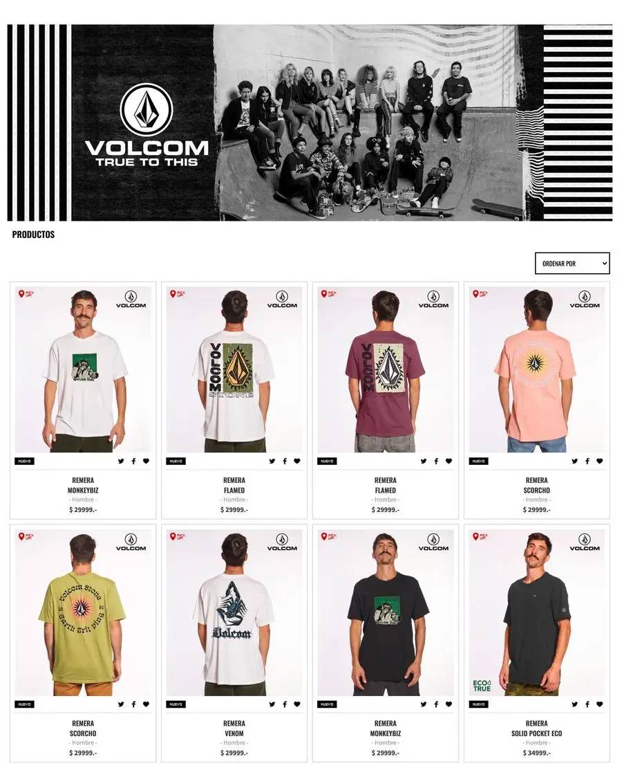 Ofertas Volcom