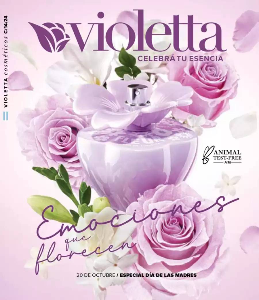 Catalogo Violetta Campaña 14 Cosméticos Argentina 2024