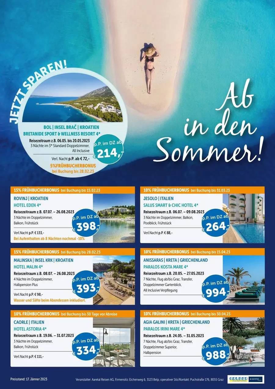 Ab in den Sommer!