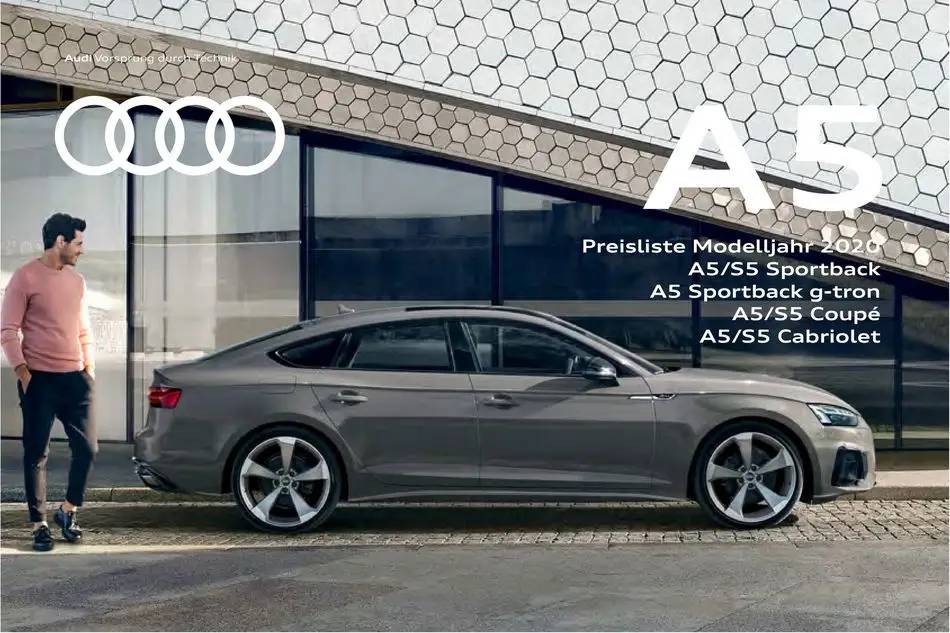 Audi S5 Sportback Verkaufsunterlagen