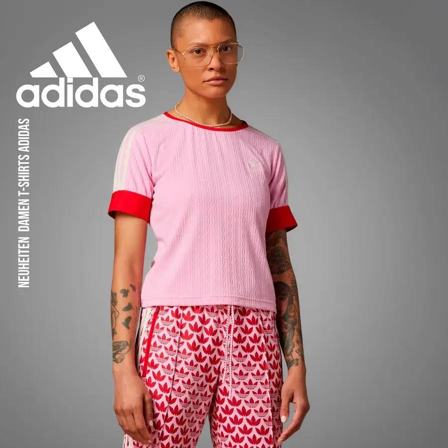 Neuheiten Damen T-Shirts Adidas 