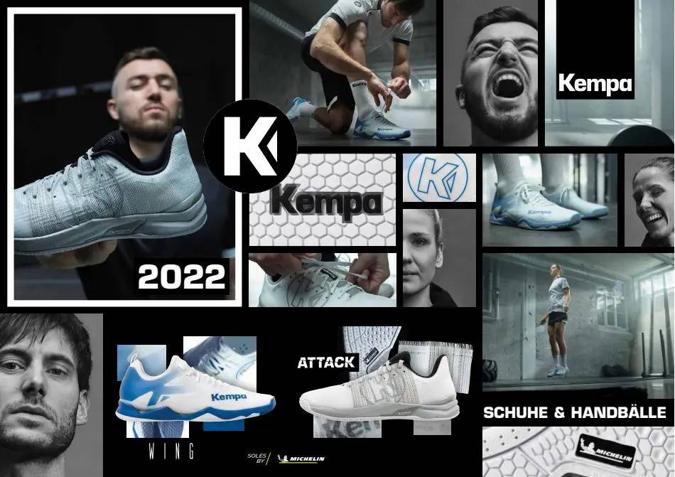 Kempa Schuhe und Handbaelle 2022