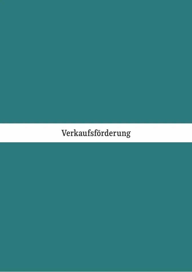 Verkaufsförderung