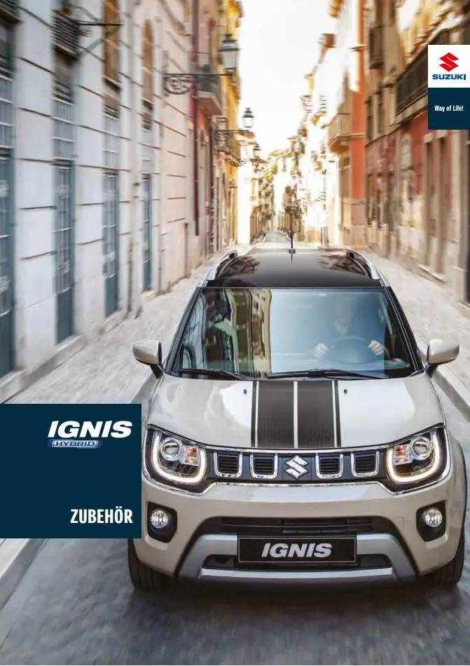 Suzuki IGNIS HYBRID Zubehörprospekt 2021