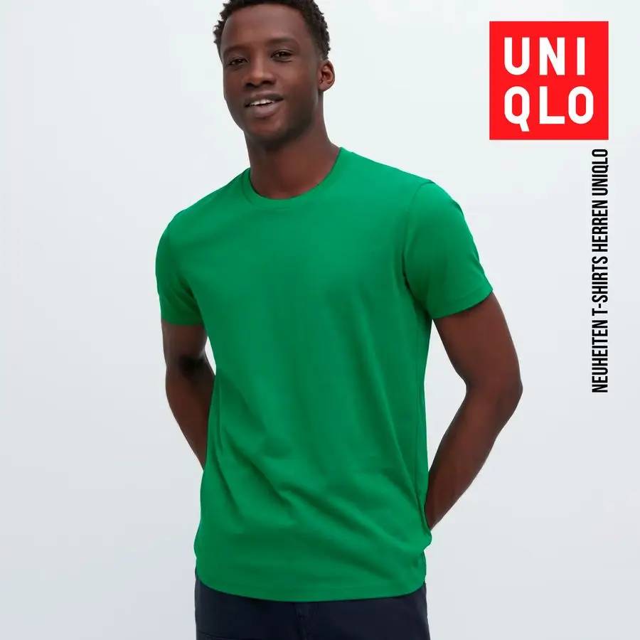 Neuheiten T-shirts Herren Uniqlo 