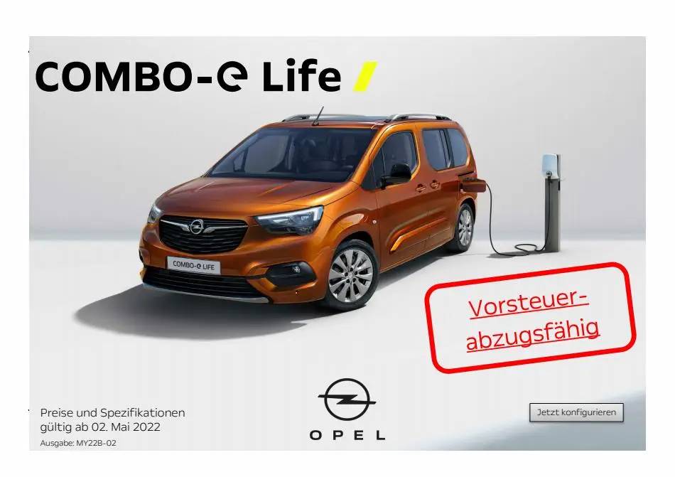 Opel - Combo-e Life