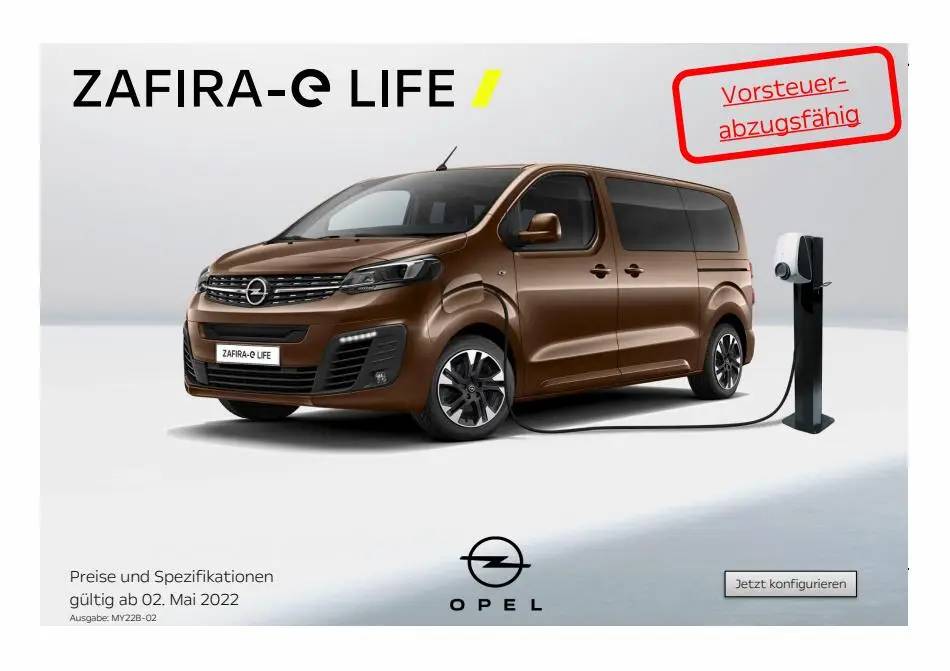 Opel - Zafira-e Life