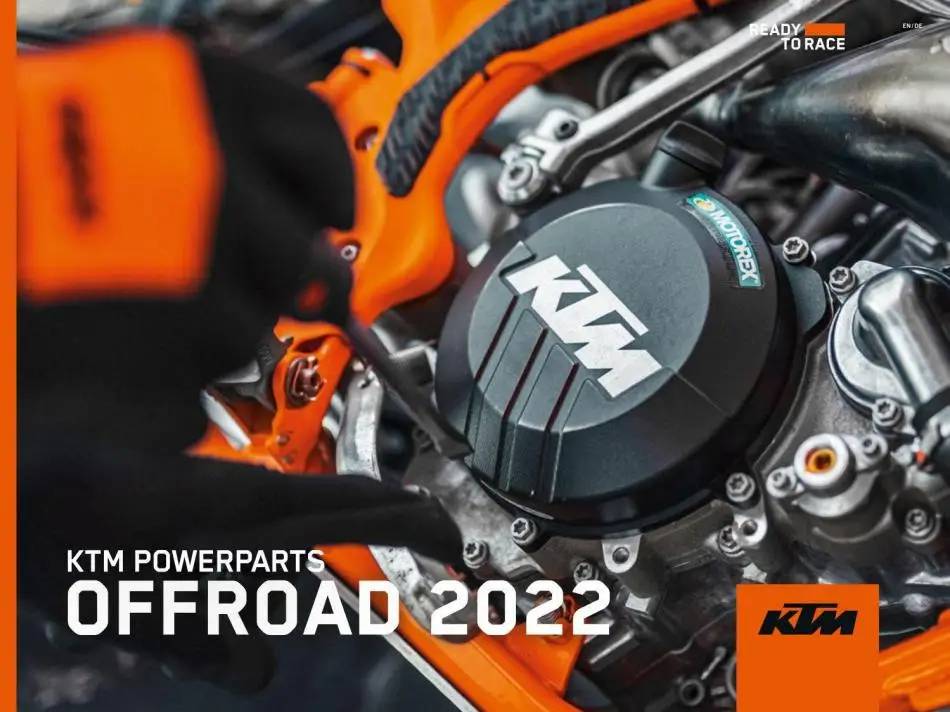 KTM POWERPARTS OFFROAD 2022