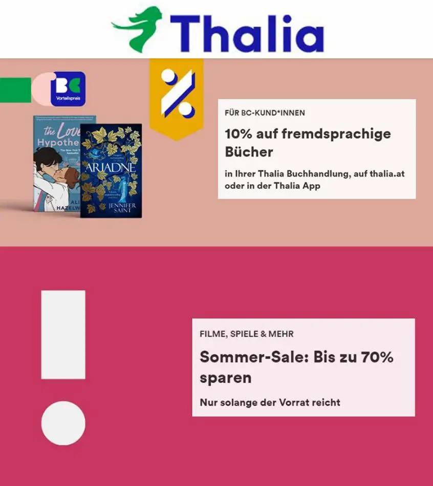 10% auf fremdsprachige Bücher