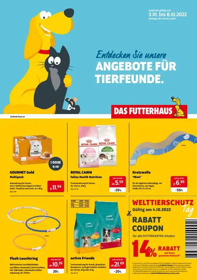 Das Futterhaus Katalog