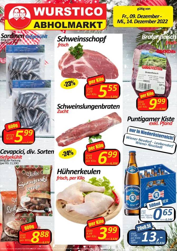 Wurstico flugblatt