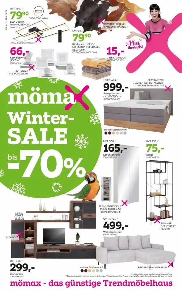 Wintersale bis -70% 