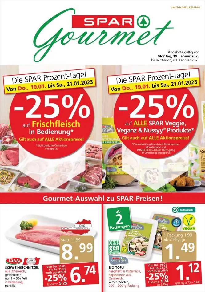 Angebote SPAR-Gourmet