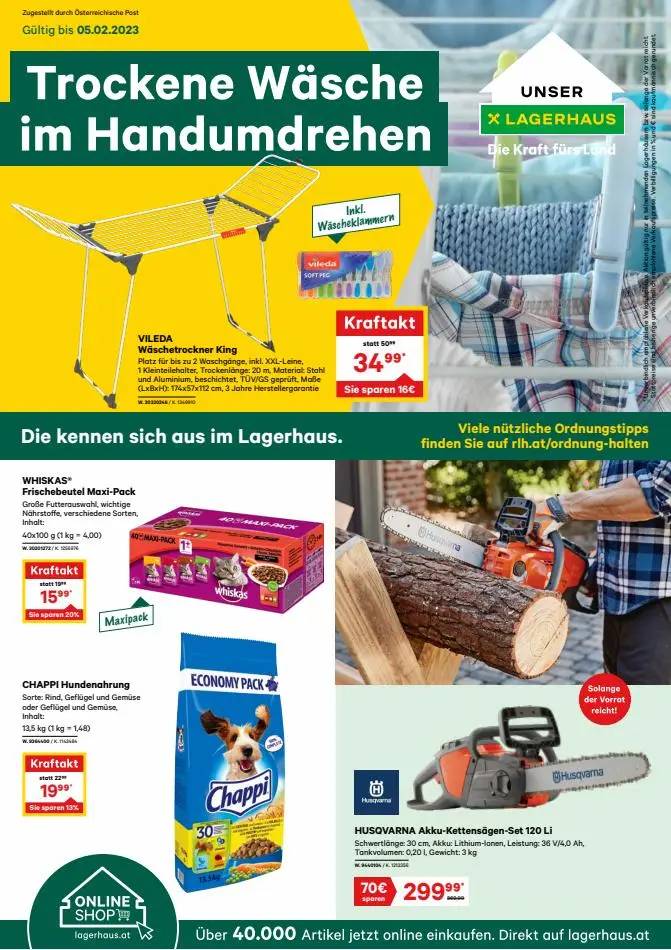 Lagerhaus Flugblatt Februar 2023