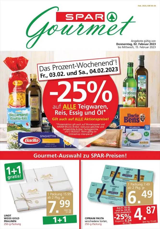 Angebote SPAR-Gourmet