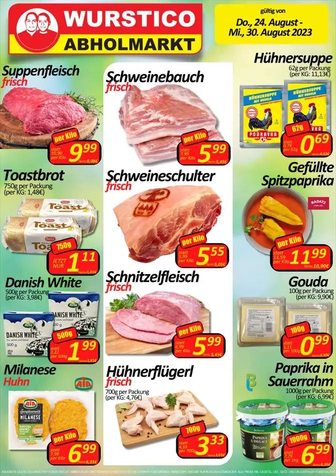 Wurstico flugblatt