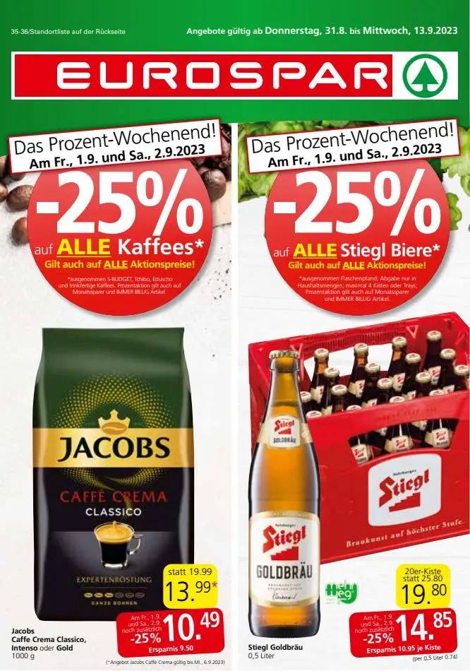 Angebote Eurospar