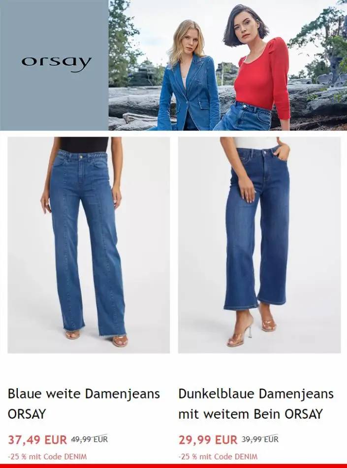 Orsay Herbst-denim extra -25 %