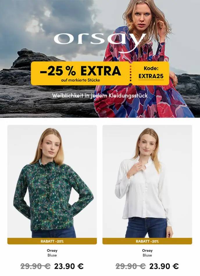 -25% EXTRA Orsay