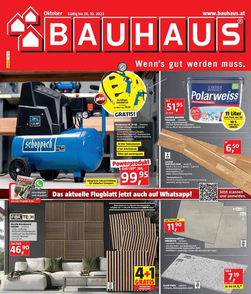  BAUHAUS Flugblatt KW40 