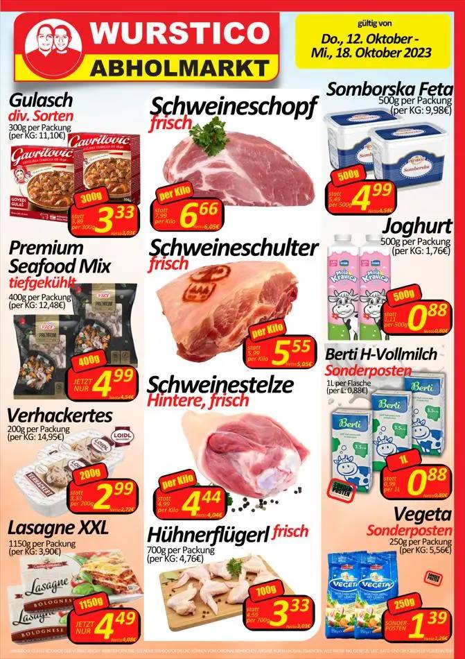 Wurstico flugblatt