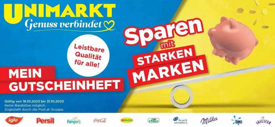 Unimarkt flugblatt