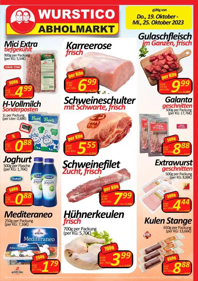 Wurstico flugblatt