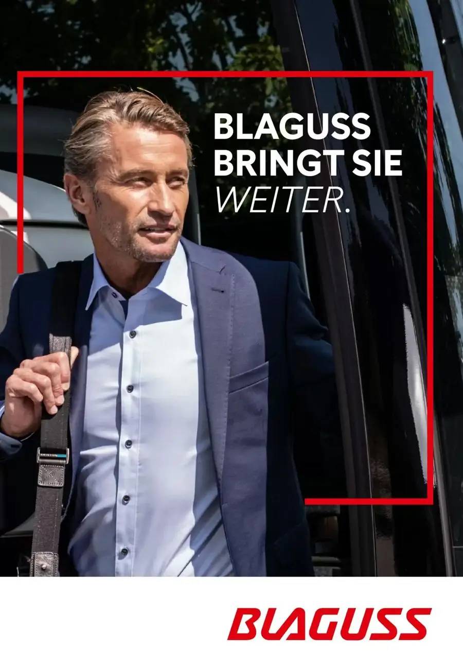 Blaguss Flugblatt